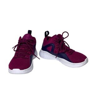 Jordan Formula 23 GP 881466-607 Red‎ Burgundy Mesh Sneaker sz 13C Little Girl